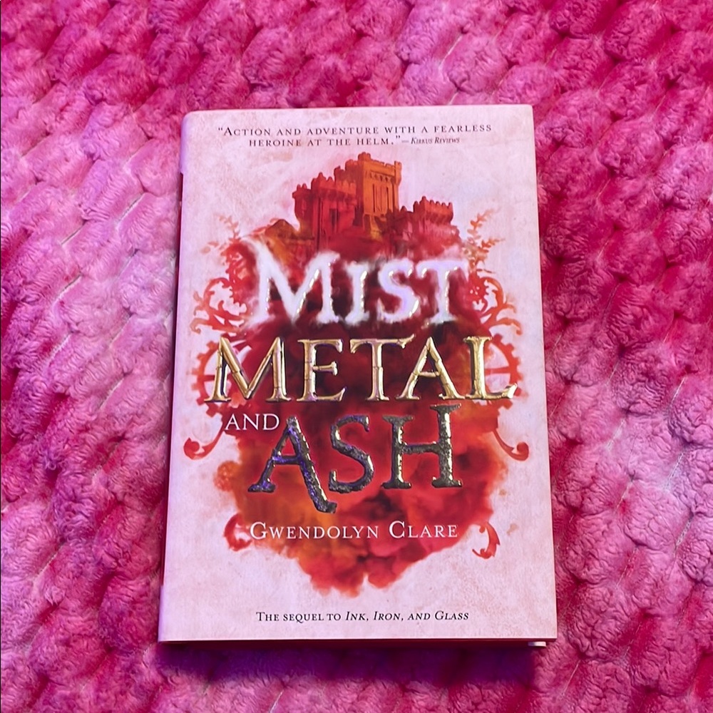 Mist, Metal, and Ash Book by Gwendolyn Clare - Pink Cover